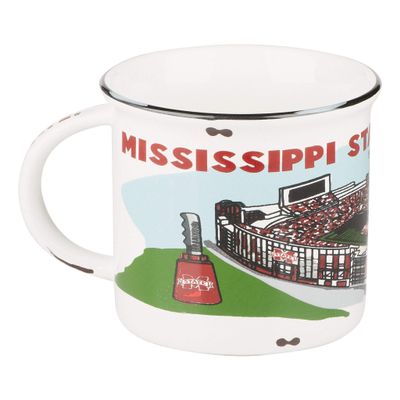 Glory Haus Campus Landmark Campfire Mug (Maroon Bulldogs)
