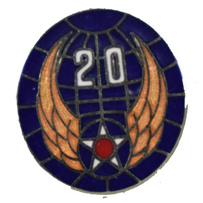 20TH AIR FORCE PIN OR HAT PIN - Size 3/4" - VETERAN OWNED BUSINESS