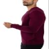 X RAY Mens V Neck Sweater, Basic Slim Fit Pullover, V-Neck Dress Sweater for Men Fall Winter (Big & Tall), Plum, Small view 4