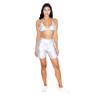 American Apparel Women's Metallic-Bike Short, Iridescent, 2X-Large view 4