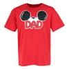 Disney Matching Family Collection Mickey Mouse Dad T-Shirt (XX-Large) Red view 1