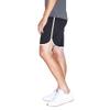 American Apparel Men's Interlock Basketball Shorts, Black/White, X-Small view 2