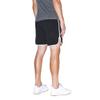 American Apparel Men's Interlock Basketball Shorts, Black/White, X-Small view 3