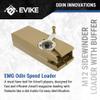 Evike Airsoft - EMG Odin Innovations M12 Sidewinder Speed Loader with M12 Sound-Dampening Buffer (Color: Dark Earth) view 2