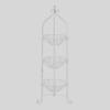 BSD National Supplies Curling 3-Basket Metal Rack view 3