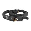 Hiplok Home Silver Bike Chain Lock - Black. 8mm Thick, 1.2m Locking Length. 12mm Shackle. 3 Keys, 10 Year Warranty. Sold Secure Silver Bicycle Lock view 4