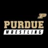 UGP Campus Apparel AH1248 - Purdue Boilermakers Wrestling Slant Hoodie - Large - Black view 2