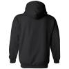 UGP Campus Apparel AH1248 - Purdue Boilermakers Wrestling Slant Hoodie - Large - Black view 3