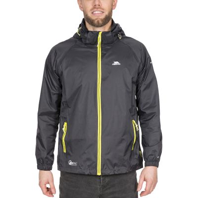Qikpac X Unisex Waterproof Packaway Jacket - BLACK L