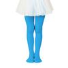 Zando Blue Tights for Girls Size 7-8 - Ultra Soft Light Blue Tights for Girls 6-8 Elastic Ballet Footed Halloween Tight Girl for Daily School Christmas 6-9 Years view 1
