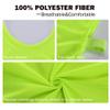 Antoyo Pinnies Adult Football Jersey, Adjustable Mesh Soccer Jersey Green-L view 4