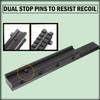 Gotical14 Slot Extension Low Profile Airgun/.22 Dovetail Rail 11MM to 20MM Weaver Picatinny Rail Adapter Scope Mount Converter (2- Pack Black) view 4