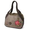 CHALA Bowling Bag - Red Rose - Stone Gray view 1