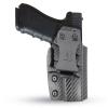 Kydex Holster for Glock 17 G17 IWB Holster with Adjustable Clip - Inside Waistband Belt and Appendix Holster - IWB Kydex Holsters Concealed Carry - Kydex Holster Glock 17 by Houston view 1