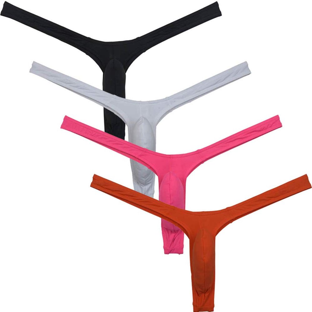JAXFSTK Men's Posing Bikini Thong Underwear Minimal Coverage Maximal Comfort T-back HBMC-M