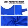 Antoyo Pinnies Adult Football Jersey, Adjustable Mesh Soccer Jersey Navy Blue-L view 4