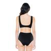 American Apparel Women's Standard High-Waist Bikini Bottom, Black, Medium view 4