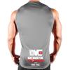 Monsta Clothing Co. Men's Workout (Monsta-est2009) Gym SLS (G:GY-A:WT/RD) view 2