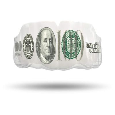 Impact Custom Professional MMA/Boxing/Muay Thai Mouthguard with Trim for Gag Reflex ($100 Bill)