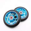 2Pcs 110mm Pro Scooter Wheels with Abec 9 Bearings Fit for MGP/Razor/Lucky Envy/Vokul Pro Scooters Replacement Wheels (Blue) view 4