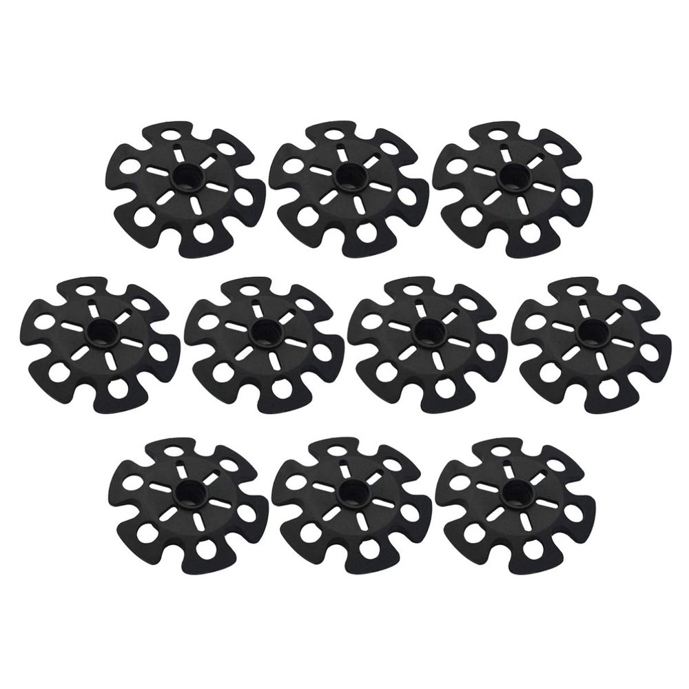 10 Pcs Trekking Pole Snow Removable Mud Ski Basket Walking Hiking Stick Replacement Accessory for Hiking Trekking Walking Poles