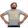 3X-Large Oxford Mens Bigfoot Saw Me But Nobody Believes Him Squatch T-Shirt view 1