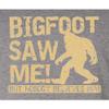 3X-Large Oxford Mens Bigfoot Saw Me But Nobody Believes Him Squatch T-Shirt view 4