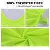Antoyo Pinnies Adult Football Jersey, Adjustable Mesh Soccer Jersey Green-M view 4
