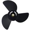 ARKDOZA 3 Blades 13 Spline Tooth 15/17/19 Pitch DF60/DF70/DT75/DT85 Aluminum Propeller for Suzuki Outboard Motor Right Rotation (13(Dia) x 19(Pitch)) view 3