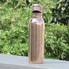 ANCIENT IMPEX Copper Bottle for Drinking Water 1000mL (33.84 US FL Oz) Capacity Jointless for Ayurveda Health Benefit made of Pure Copper, Unlined, Uncoated and Non-Lacquered view 2