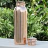 ANCIENT IMPEX Copper Bottle for Drinking Water 1000mL (33.84 US FL Oz) Capacity Jointless for Ayurveda Health Benefit made of Pure Copper, Unlined, Uncoated and Non-Lacquered view 3