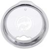 My Favorite People Call Me Poppy Silver Stainless Steel Vacuum Insulated 20 Oz Travel Tumbler Coffee Mug with Clear Lid, Silver view 2