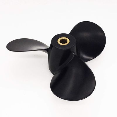 ARKDOZA 7 1/2x6 Aluminum Propeller Prop for Suzuki Outboard Motor 4HP 5HP 6HP Rignt Hand Rotation 10 Spline Tooth