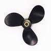 ARKDOZA 7 1/2x6 Aluminum Propeller Prop for Suzuki Outboard Motor 4HP 5HP 6HP Rignt Hand Rotation 10 Spline Tooth view 4