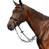 Collegiate Syntovia+ Plain Flat Running Martingale, Black, Cob view 1