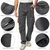 Men's BDU Casual Military Pants, Tactical Wild Army Combat ACU Rip Stop Camo Cargo Work Pants Trousers with 8 Pockets #7533 Dark Grey 38 view 3