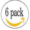 6 pack Large 100% Cotton Solid Color Blank Bandanas (22 x 22) - For Custom Printing by M.H.I. (White) view 3