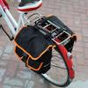 Bike Bag, Outdoor Cycling Detachable Bike Saddle Bags for Rear Rack with Carrying Handle and Large Pockets, Waterproof Bicycle Trunk Pannier Carrier Bag view 3