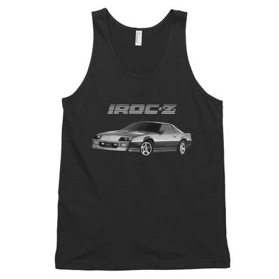 JG Infinite 1985-1990 Chevy Camaro Z28 IROC Z Classic Tank top (Unisex) Black