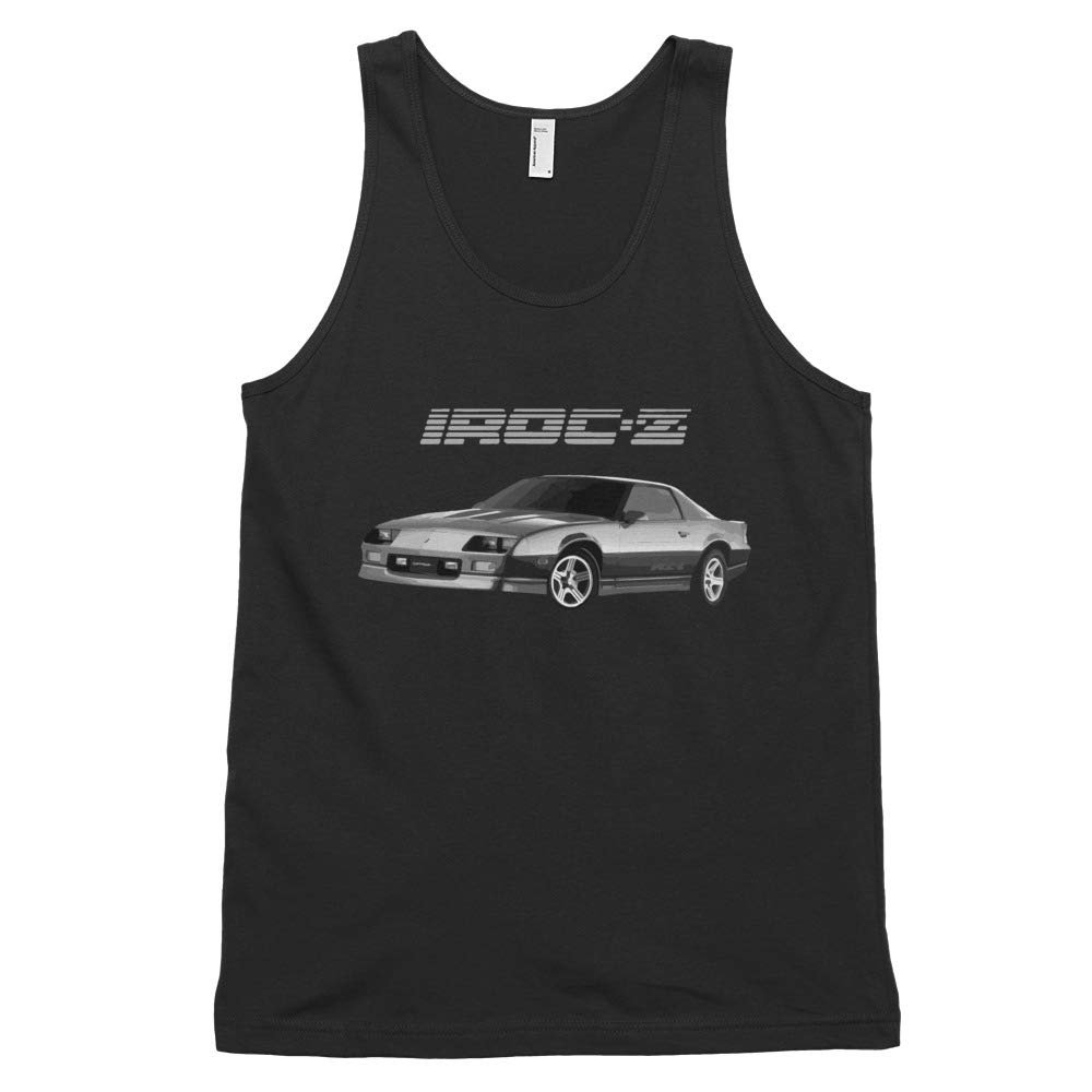 JG Infinite 1985-1990 Chevy Camaro Z28 IROC Z Classic Tank top (Unisex) Black