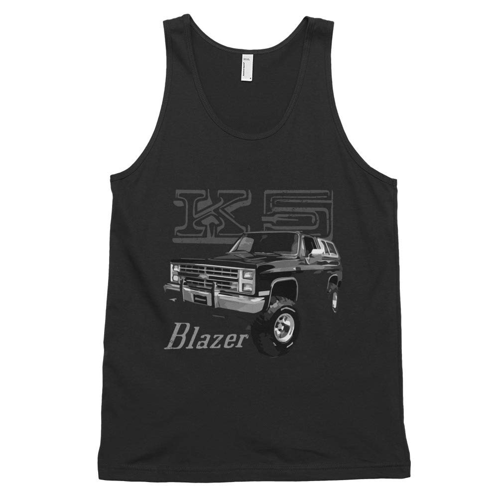 Retro Chevy K5 Blazer Black Classic Tank top (Unisex)