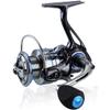 Tempo Apex Spinning Reel, Ultralight Premium Magnesium Body, Super Smooth Fishing Reel with 10 + 1 BB, Powerful and Durable Reel with Strong 39lb Max Carbon Fiber Drag view 1