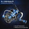 Tempo Apex Spinning Reel, Ultralight Premium Magnesium Body, Super Smooth Fishing Reel with 10 + 1 BB, Powerful and Durable Reel with Strong 39lb Max Carbon Fiber Drag view 4