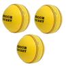 CW Indoor Cricket Balls Senior Genuine Leather Balls Pack of 3 view 1