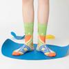 Socks with a sense of design, girls who blow bubbles, stockings, cute personality cotton socks-Navy_36-42 view 3