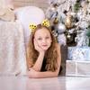 Amosfun Flower Crowns for Women Tiara Headband 2pcs Sunflower Cat Ears Headband Hair Hoop Women Girl Floral Headpiece Sunflower view 2