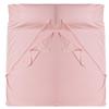 Cozysilk Brand - GANNAFEE Cotton Sleeping Bag Liner with Zipper - 100% Cotton Travel Sheet Sleep Sack Adult - Travel Sleeping Bag for Hotels Camping Hiking (Double - 71 x 87 inch, Pink) view 1
