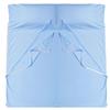 Cozysilk Brand - GANNAFEE Cotton Sleeping Bag Liner with Zipper - 100% Cotton Travel Sheet Sleep Sack Adult - Travel Sleeping Bag for Hotels Camping Hiking (Double - 71 x 87 inch, Blue) view 1