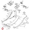 Icon Health & Fitness, Inc. Rear Shield Cover 270170 Works W FreeMotion Nordic-Track Elliptical view 3