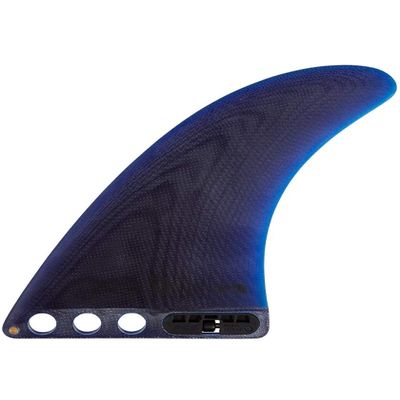 FCS II Single Performance Glass Longboard Fin - Navy - 7"